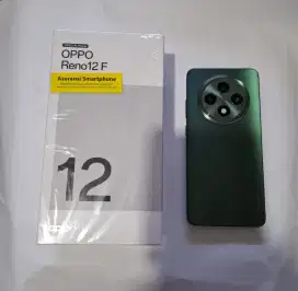 OPPO RENO 12F RAM 8/256 FULLSET MULUS
