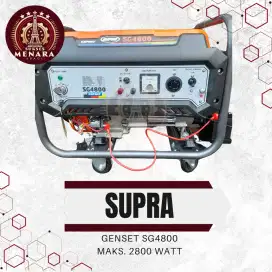 Genset Supra SG4800 2800 Watt Genset Bensin Portable Roda