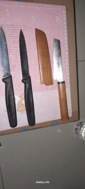 Di jual pisau buat safe atau di rumah merek:Victorinox&kanex