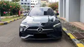 Mercedes Benz Mercy C300 AMG Line (w206) Panorqmic AT hitam 2023