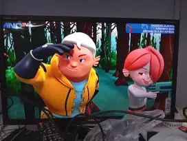 Satu unit TV Led POLITRON 29ins keadaan jln normal .