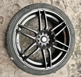 Velg Racing Avantgarde Bintang 6 R20 Lubang 5 Masih Bagus Dan Ban