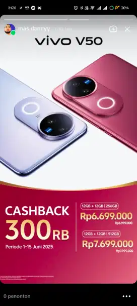 Vivo cashback 300k