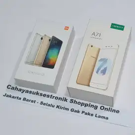 Dus Kotak Box  HP Xiaomi Redmi Note 3 Oppo A71 4G LTE Second Bagus
