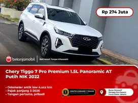 [KM 4RB] Chery Tiggo 7 Pro Premium 1.5L Panoramic AT Putih 2022/2023