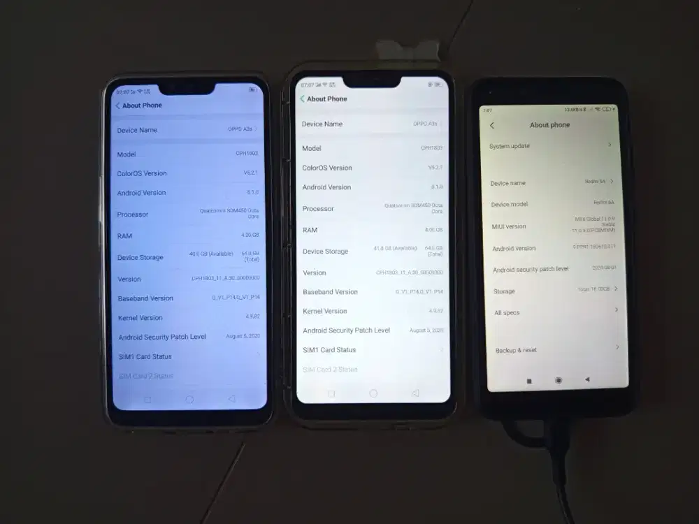 Oppo Dan Xiaomi