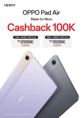 Oppo pad air 4/128 new