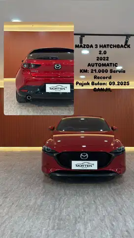 MAZDA 3 HATCHBACK 2022 AUTOMATIC