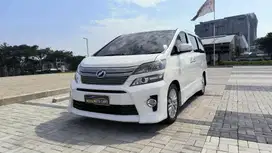 TERMURAH!! Toyota Vellfire ZG 2.4 A/T 2014