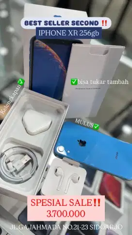 PRELOVE IPHONE XR 256gb