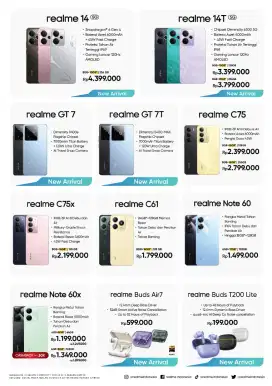 Kredit cuma dengan KTP aja Realme C note 60x