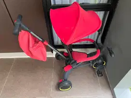 Stroller lipat roda 3 merk bebehoo