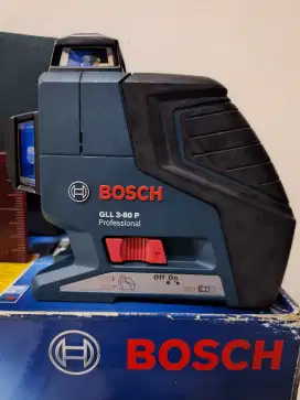 bosch laser line level GLL3-80P alat ukur garis titik