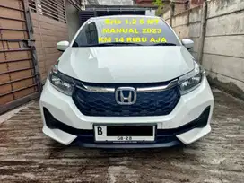 Honda Brio 1.2 S MT Manual 2023 Putih Like New Velg HSR Racing
