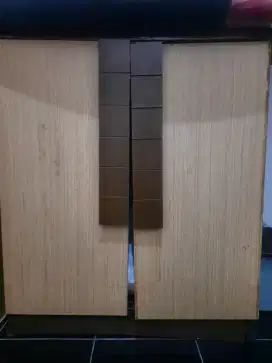 Lemari pakaian & rak penyimpanan (dapat 2 barang)
