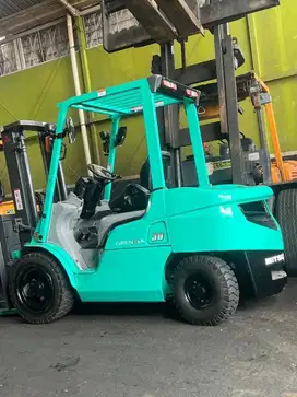 Forklift Mitsubishi 3 Ton,Matic,Tiang Fullfreelift,S4S,Tahun 2017