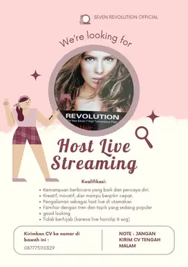 host live hairclip dan wig