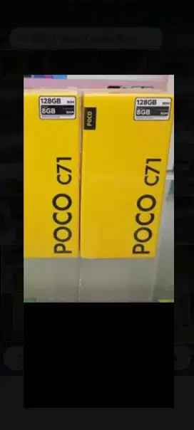 Xiaomi poco C71 4/128 setara redmi A5 resmi