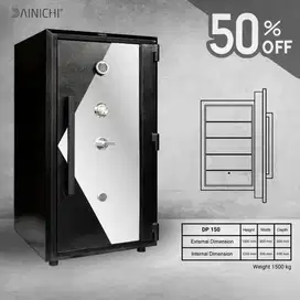 SALE 50% Brankas Tahan Api Berat 1,5 ton