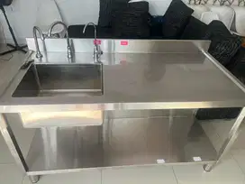 Meja Wastafel 3 Kran Air