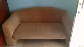 SOFA panjang dilapis Bahan Kain bukan kulit