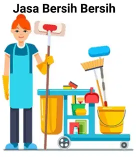 Jasa bersih2 seperti Rumah , apartemen , kantor dan Kost
