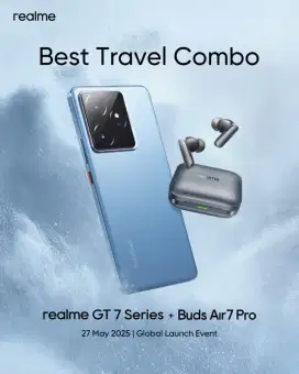 Realme GT 7 (Promo cicilan bunga 0%)