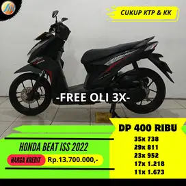 JUAL CEPAT HONDA BEAT ISS 2022 KREDIT DP CUMA 400RIBU ANGSURAN RINGAN