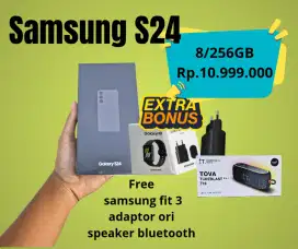 Samsung S24 8/256GB garansi resmi dan banyak bonus