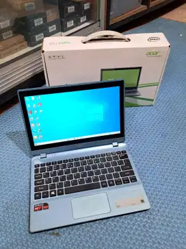Netbook Acer V5-122 touchscreen ram 4gb garansi