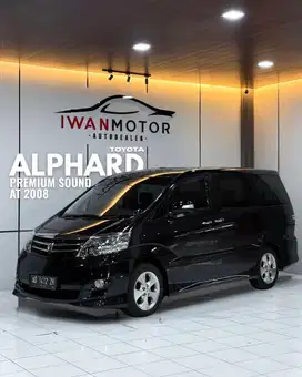 Asli AD Low KM ! Alphard Premium Sound AT Tahun 2008