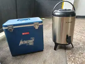 Marina Cooler box 16L & dispenser Termos