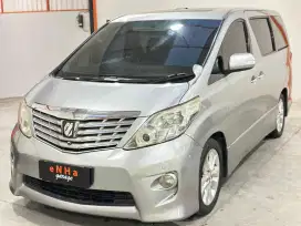 Super Mewah CBu. Alphard G 2wd 2.4 a/t 2010 ENHA Garage Semarang