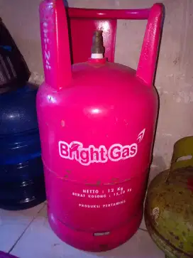 Tabung bright gas 12kg isi dikit