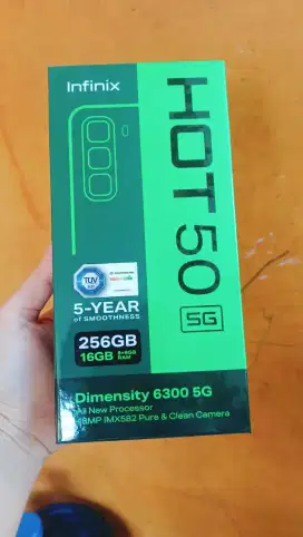 Hp Infinix Hot 50 5G 8/256GB new