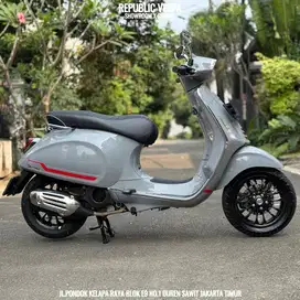 PIAGGIO VESPA SPRINT S 150 IGET ABS LED Tahun 2021 Warna GREY AVEO