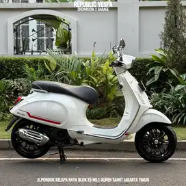 PIAGGIO VESPA SPRINT S 150 IGET ABS FACELIFT Tahun 2022 Warna Putih Fa