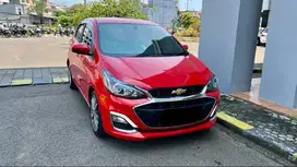 [KM LOW 27RB] Chevrolet Spark Premier 1.4 AT Merah 2019/2020