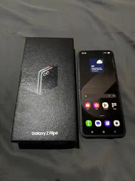 Samsung z flip 6 black 12/512gb dualsim 5G+ fullset resmi SEIN GARANSI