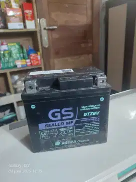Aki merk GS GTZ6V