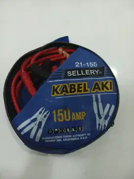 BOOSTER CABLE / KABEL JUMPER AKI MOBIL / JEPITAN ACCU 150AMP