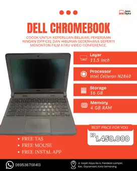 Laptop Dell Chromebook