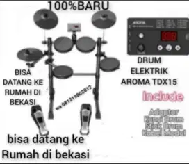 100%br TERMURAH DRUM ELEKTRIK CINA AROMA TDX15