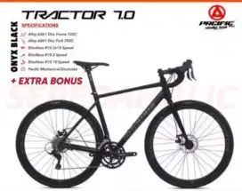 Sepeda road bike pacific tractor