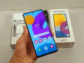 Samsung Galaxy M52 5G NFC mulus fullset Resmi SEIN