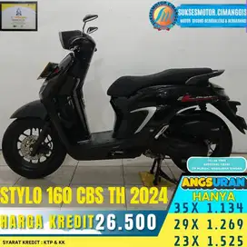 STYLO 160 CBS MURAH BERGARANSI CASH/KREDIT/TUKAR TAMBAH BISA DI BANTU