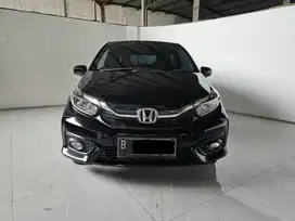 Low Km 34rban Honda Brio Satya E AT ( Matic ) 2021 Hitam Siap Pakai
