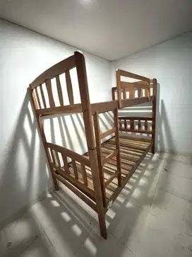 Ranjang Dipan Kayu 2 susun/tingkat