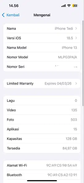 iPhone 13 i box rasa baru