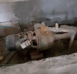 pompa air bekas masih berfungsi